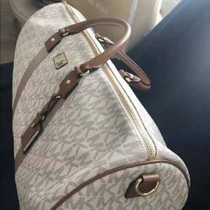Micheal Kors large travel duffel bag new with tags